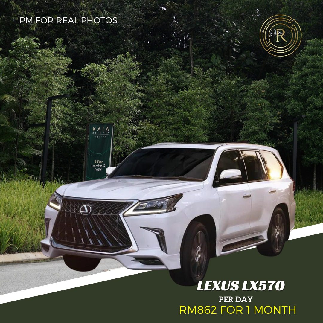 Kereta Sewa Mewah Lexus LX570 KL