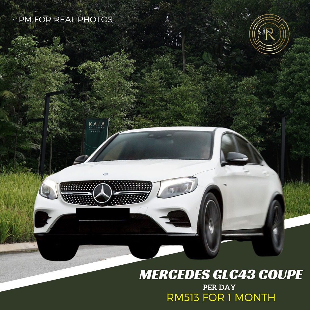 Sewa Kereta Mewah GLC43 amg coupe Kuala Lumpur