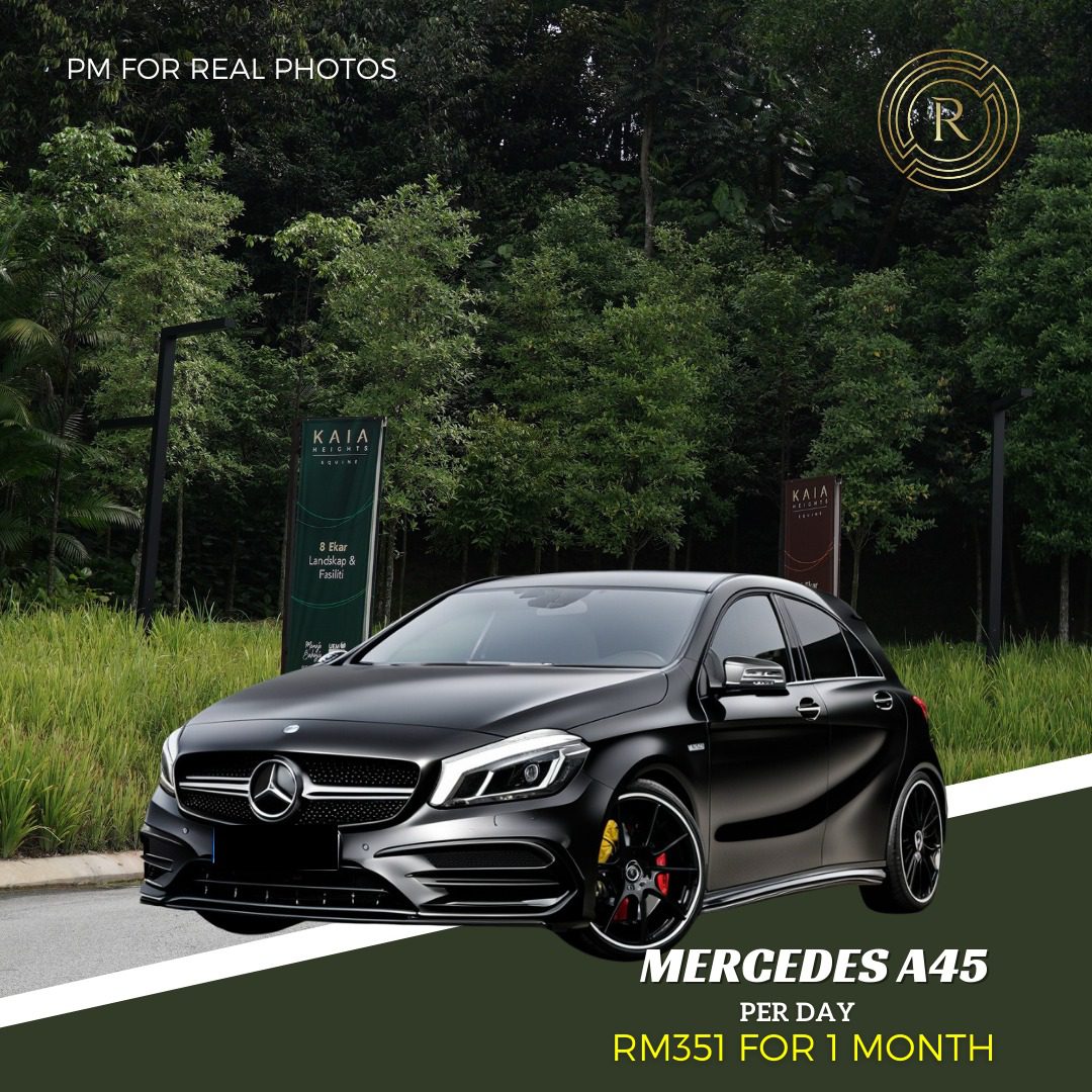 Sewa Kereta Mewah Mercedes A45 Amg Kuala Lumpur