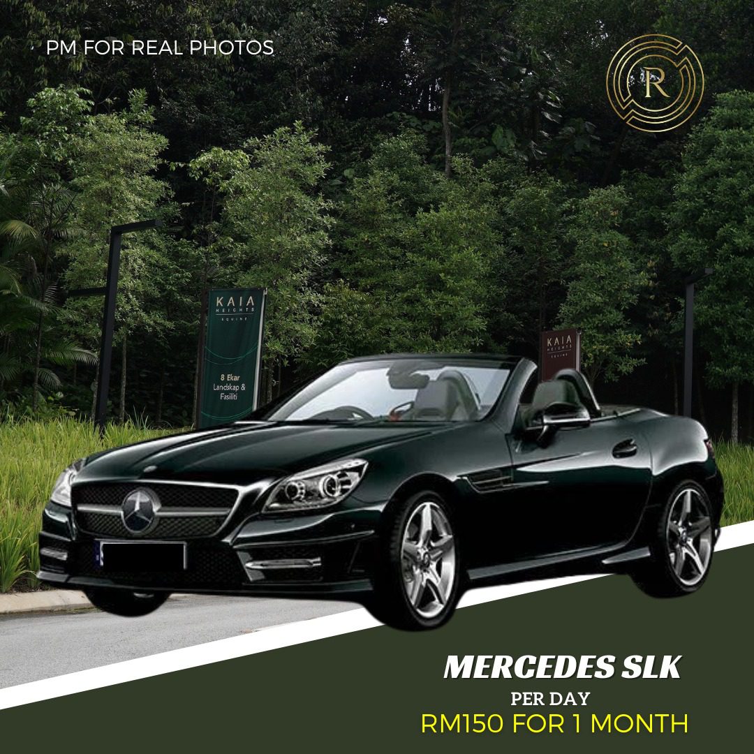 Sewa Kereta Mewah Mercedes SLK200 Kuala Lumpur