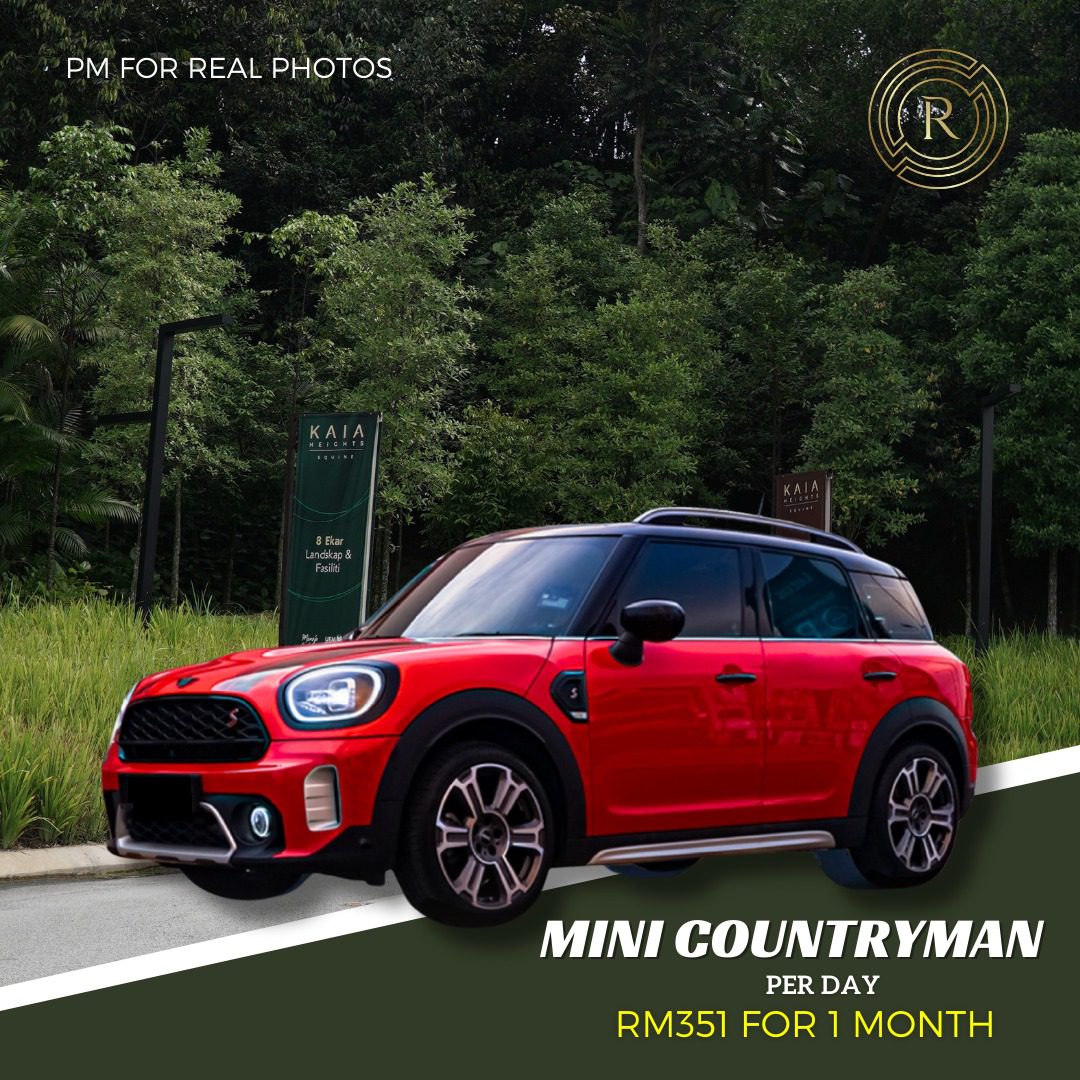 Sewa Kereta Mewah Mini Cooper Countryman KL