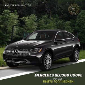 Sewa Kereta mewah Mercedes GLC300 coupe Johor Bahru