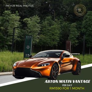 Kereta Sewa Mewah Aston Martin Vantage Kuala Lumpur