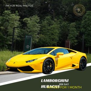 Kereta Sewa Mewah Lamborghini Huracan KL