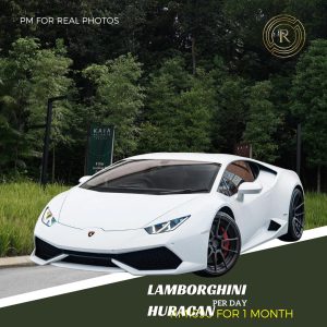 Kereta Sewa Mewah Lamborghini Huracan Penang