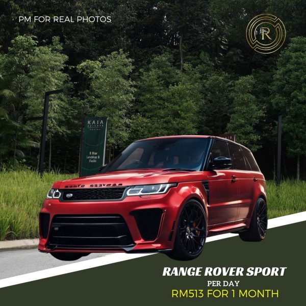 Sewa Kereta Mewah Range Rover Sport Johor Bahru