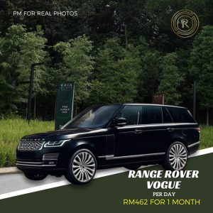 Sewa Kereta Mewah Range Rover Vogue KL