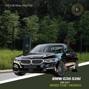 kereta sewa Mewah BMW 530i G30 KL